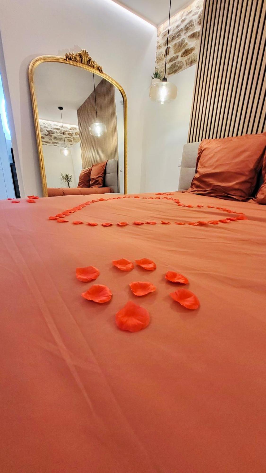 - La Suite Delos - Jacuzzi 2 Places - Centre Ville A Pied - Lit Queen Size - Parking Privee - Wifi - City Center Within Walking Distance - Quimper Luaran gambar
